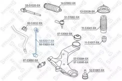 ���� ������������� ��������� ����� KIA Cerato 04 Stellox 5653017SX 5653017SX ����