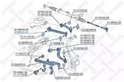 ����� �������� ������� ������ Audi A6 all 04/A8, VW Phaeton all 02 Stellox 5700125SX 5700125SX ����