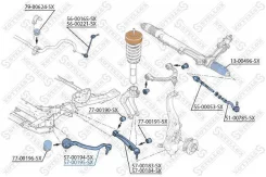 ����� ������ BMW E70/E71 07- Stellox 5700195SX 5700195SX ����