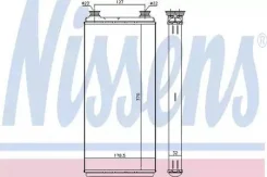 �������� ��������� 370x179x32MAN TG-A 9/02 Nissens 71891 71891 ����