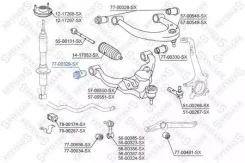 ����������� ������. ������ ���. ����. ����. Toyota Land Cruiser 200 07 Stellox 7700329SX 7700329SX ����