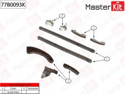 �������� ���� ��� Hyundai / KIA GETZ, CEED / RIO / I30 / D3FA / D4FA / D4FB 05-12 Masterkit 77B0093K 77B0093K ����