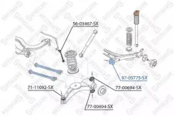 ����������� ���. ����� VW Golf/Bora/Seat Stellox 8705775SX 8705775SX ����