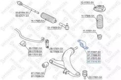 ����������� ���. ������ ���. �. Subaru Legacy B12 99-03 Stellox 8717016SX 8717016SX ����