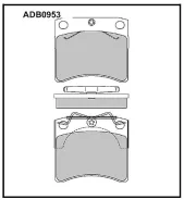 ������� ��������� �������� ����� VW Multivan FR 90- Alliednippon ADB0953, ������ ADB0953 ����