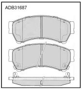 ������� ��������� �������� ����� Mazda 6 1.8/2.0/2.5 07 Alliednippon ADB31687 ADB31687 ����