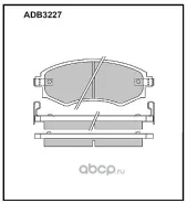 ������� ��������� �������� ����� KIA Magentis GD, MS 2.0 05.2001 - 09.2005 Hyundai Sonata III Y-3 2.0 I 16V 05.1993 - 06.1998 Alliednippon ADB3227 ADB...