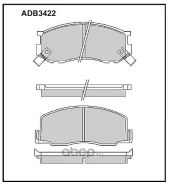 ������� ��������� �������� ����� Toyota Previa 2.4I 4WD 97-00 Alliednippon ADB3422 ADB3422 ����