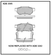 ������� ��������� �������� ��� Honda Accord, Civic Alliednippon ADB3585 ADB3585 ����