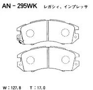������� ��������� ������ Impreza, Legacy F Akebono AN295WK AN295WK ����