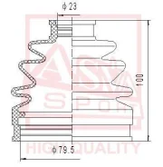 ������� ���� �������� ��� ������ 24x79x93 Subaru Hatchback 85 Isuzu Trooper84-87 ASVA ASBT-138 ASBT138 ����