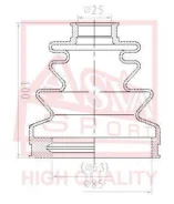 ������� ���� �������� ��� ������ 25x74x92 Nissan Elgrand E50 ASVA ASBT-2147 ASBT2147 ����