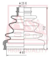 ������� ���� �������� ��� ������ 23x82x103 Nissan Nissan, �Mazda, �FORD, �Subaru, �Chrysler ASVA ASBT-77 ASBT77 ����