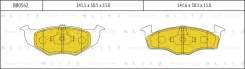 ������� ��������� �������� �������� VW Polo 95- Blitz BB0562 BB0562 ����