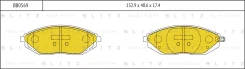������� ��������� �������� �������� Chevrolet Spark 10- Blitz BB0569 BB0569 ����