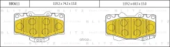 ������� ��������� �������� �������� Toyota Land Cruiser70,80/Land Cruiser Prado 90/4Runner 84-/ Great WALL Safe 02- Blitz BB0611 BB0611 ����