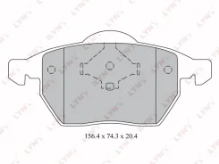 ������� ����. ����. �����. AUDI A4 1.6-2.8 94-00, VW Passat 1.6-2.8 96-00 LYNX BD1213 BD1213 ����
