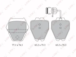 ������� ��������� �������� ����� AUDI A6 1.8/2.8/TDI/S6 quattro 02/97-01/05/ Allroa, A8 04/96-02 LYNX BD1218 BD1218 ����