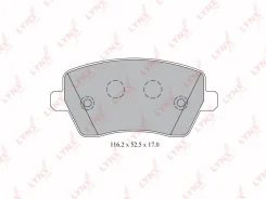 ������� ��������� �������� ����� ��������� �������� Nissan Note ����� 06- LYNX BD5739SP BD5739SP ����
