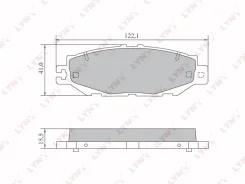 ������� ��������� �������� ��� Lexus LS400 89-97 LYNX BD7570 BD7570 ����