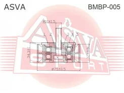 ����� BMW 5 F10 535 i ASVA BMBP-005 BMBP005 ����