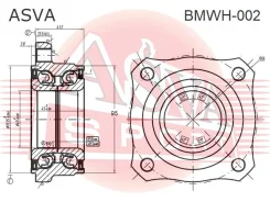 ������� BMW 75 ASVA BMWH-002 BMWH002 ����