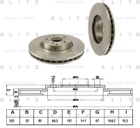 ���� ��������� �������� ������������� Mercedes W204/W212 07- Blitz BS0268 BS0268 ����