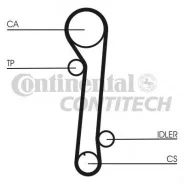 ������ ��� Hyundai 2.0 16V Z=113*25.4 96 Contitech CT937 CT937 ����