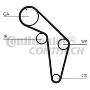 ������ ��� Audi 100 2.3 10V AAR Z=147*19 90 Contitech CT926 CT926 ����
