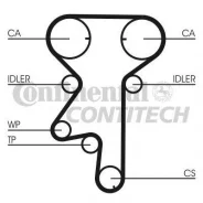 ������ ��� Opel 1.4-1.8 16V X16/18XE Z=162*20 98 Contitech CT975 CT975 ����