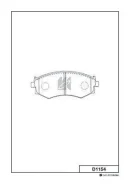 ������� ���������, �������� NI Primera wgn W10 90-, Estate W10 94- Kashiyama D1154 D1154 ����