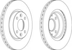����. ���� ���. ����.259x20.6 4 ���. Renault 19/Megane 1,4-2,0 8/95-5/99/Clio/Clio II/Kangoo Ferodo DDF1096 DDF1096 ����