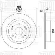���� ����. ��� �/� Honda Accord 07- ���. d=282 ��� ����/��� Honda Accord 07- ���. d=282 Trialli DF230106 DF230106 ����