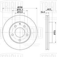 ���� ��������� ��� �/� Mazda 626 97-/Premacy 99- d=258 ����� Mazda 626 97-/Premacy 99- Trialli DF250108 DF250108 ����