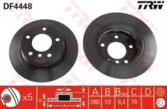 ���� ��������� ���� BMW: 1 04- TRW DF4448 DF4448 ����