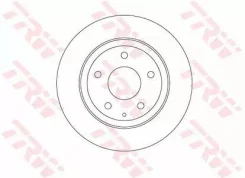 ���� ��������� ��� Mazda 6 Saloon GJ, GL 2.0 12.2012 - Mazda 6 Saloon GJ, GL 2.5 01.2013 - TRW DF8115 DF8115 ����