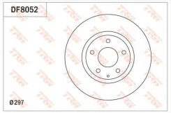 ���� ��������� ������, Mazda: 6 2.0/2.5 12-, CX-5 2.0/2.5 12- TRW DF8052 DF8052 ����