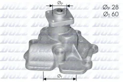 ����� �������, ��-�� ������� FORD Transit 2.5D, TD 85-00 Dolz F114 F114 ����