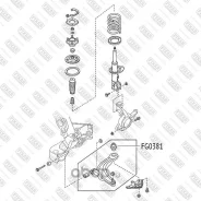 ����������� ������ ��� Mazda MPV 99- Fixar FG0381 FG0381 ����