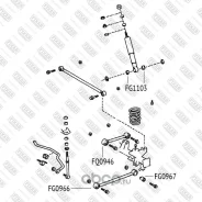 ����� �������� ������ ������ �����/������ Toyota Land Cruiser Prado 90 96- Fixar FQ0946 FQ0946 ����