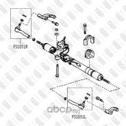 ���������� ������� ���� ����� Toyota Land Cruiser 100 98- / Lexus LX470 98- Fixar FS1051L FS1051L ����