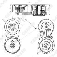 ���������� ����� ���������� NI Pathfinder R51 04- mot. 4.0L, Xterra N50 05- GMB GAT31610 GAT31610 ����