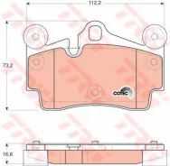 ������� �������� �. VW Touareg 3.2i/4.2i/2.5TDi/5.0TDi 02 GDB1653 996 00 TRW GDB1653 GDB1653 ����