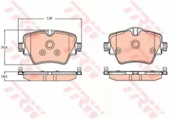 ������� �������� �������� BMW X1 F48/2 F45/F46 14 GDB2098 TRW GDB2098 GDB2098 ����