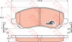 ������� �������� Mitsubishi Lancer CS, CY GDB3287 TRW GDB3287 GDB3287 ����