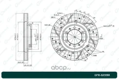 ���� ��������� ��������������� ������������� G-brake GFR-02331R ������ Gbrake GFR02331R GFR02331R ����