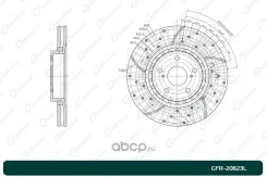 ���� ��������� ��������������� GFR-20823L ����� Gbrake GFR20823L GFR20823L ����