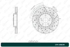 ���� ��������� ��������������� G-brake GFR-20823R ������ Gbrake GFR20823R GFR20823R ����