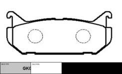 ������� ����. ������ ���. CKMZ-6 Mazda 626, MX-6 93- FORD Probe 94- CTR GK0652 GK0652 ����