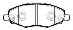 ������� ��������� �������� ����� Toyota Hilux 2004 ~ 2016 / Innova 2004 ~ 2016 / CKT-66 CTR GK1079 GK1079 ����